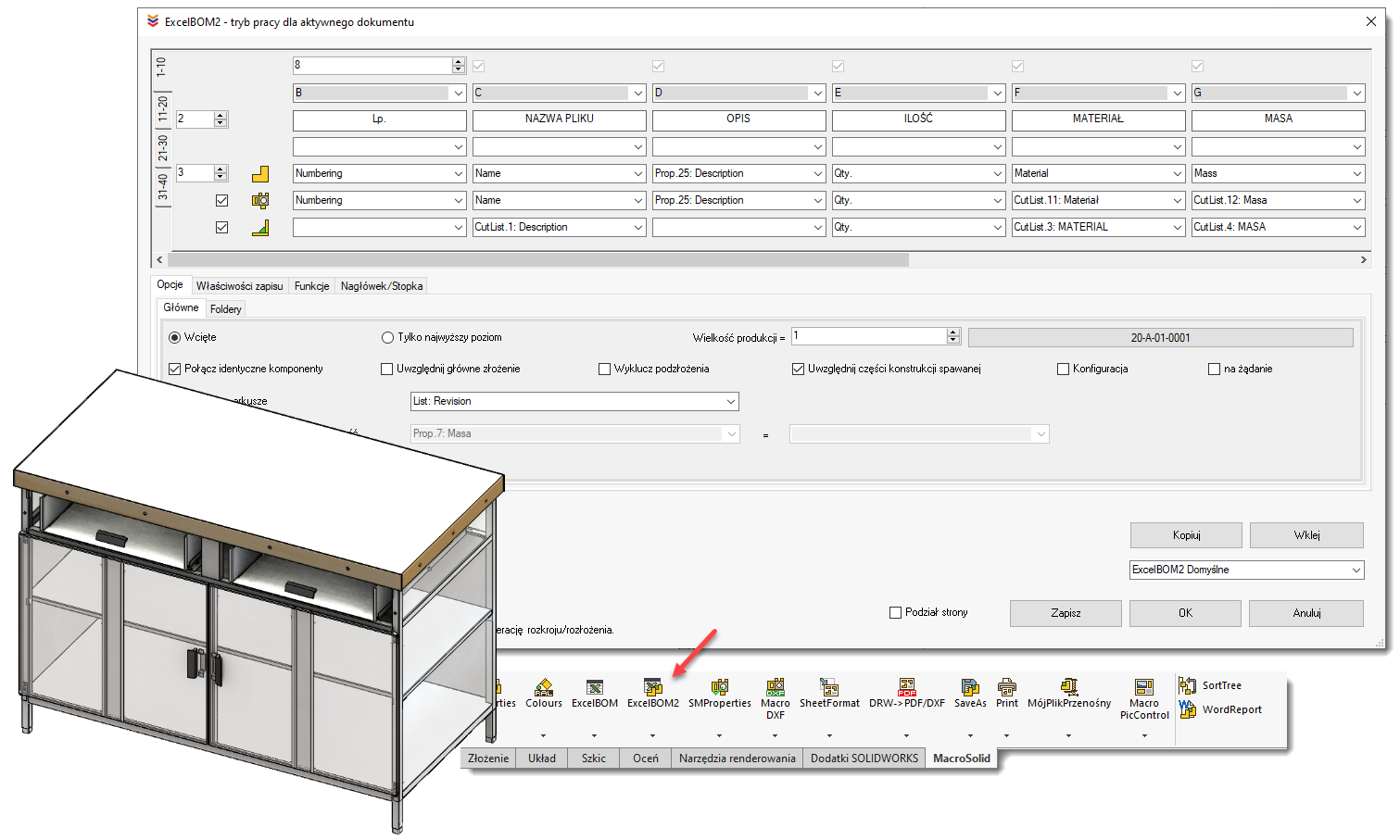 MacroSolid ExcelBOM2 9